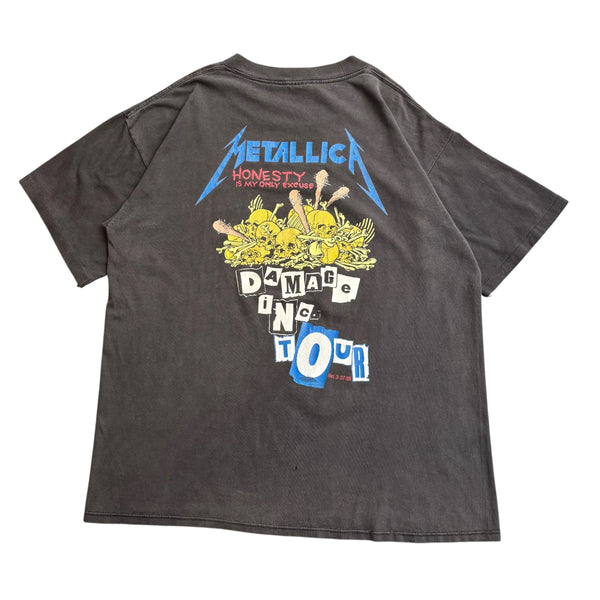 【古着Tシャツ】90's METALLICA "Damage, Inc. Tour"