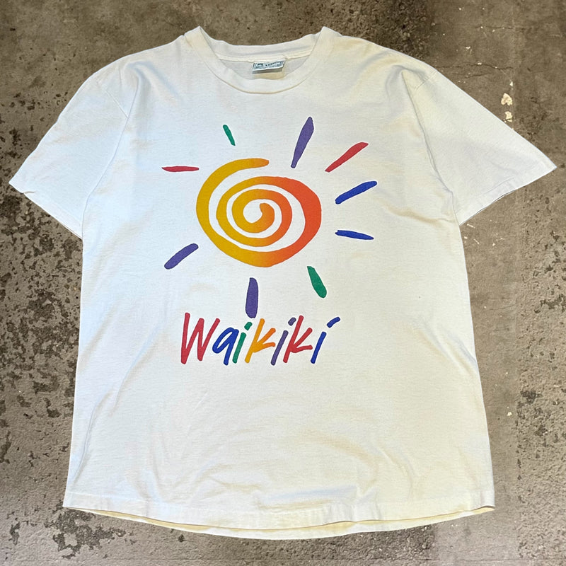 【古着Tシャツ】グッドレギュラー 90s SGT.LEISURE Waikiki