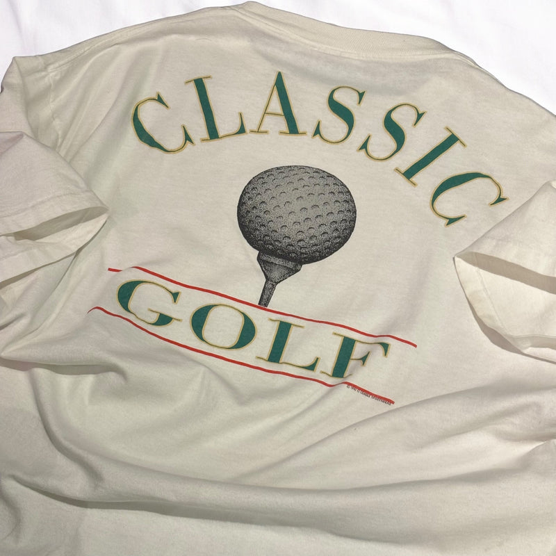 【古着Tシャツ】グッドレギュラー 90s CRABLE SPORTSWEAR Classic GOLF