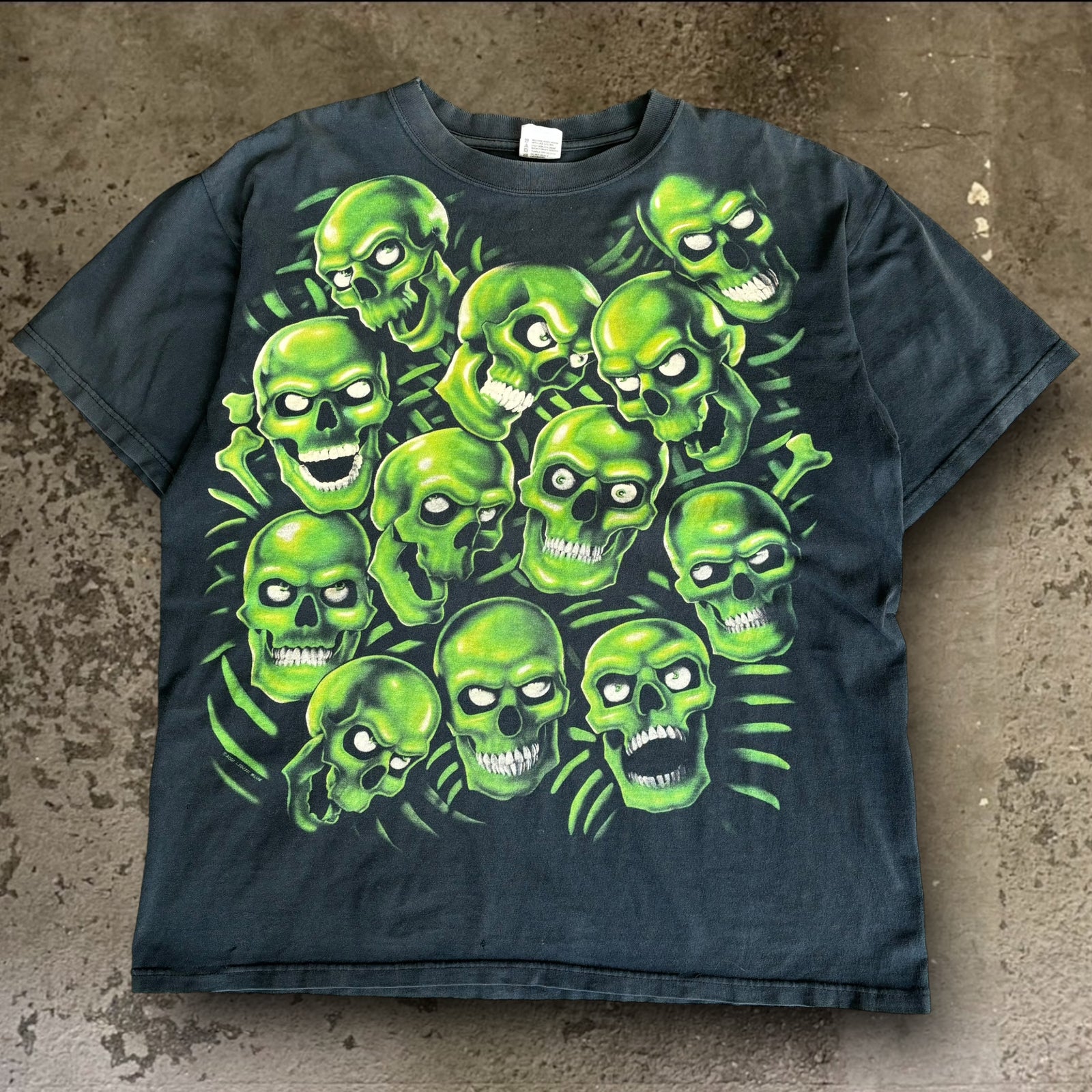 90s LIQUID BLUE グッドレギュラー tシャツ ブラック　雰囲気　黒 90s LIQUID BLUE グッドレギュラー tシャツ ブラック 雰囲気 黒
