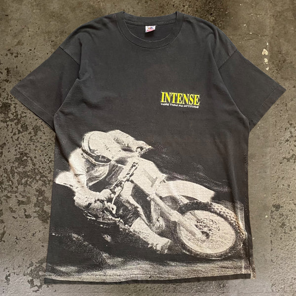 【古着Tシャツ】グッドレギュラー 90s INTENSE motocross design