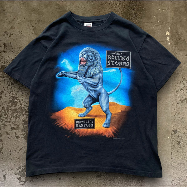 【古着Tシャツ】音楽 90s  THE ROLLING STONES "BRIDGES TO BABYLON"