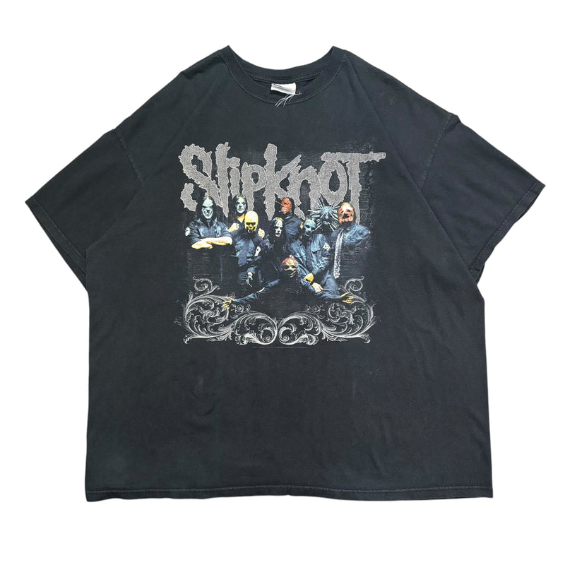 【古着Tシャツ】 音楽 Slipknot "Member  & Tribal  Design"