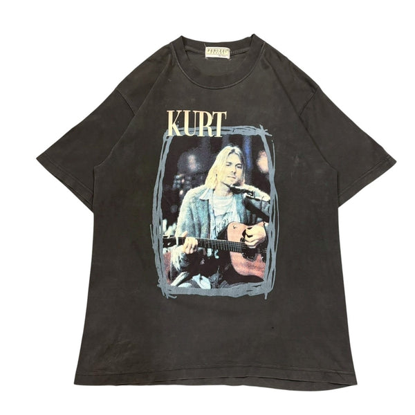 【古着Tシャツ】音学 NIRVANA "Kurt Cobain" bootleg