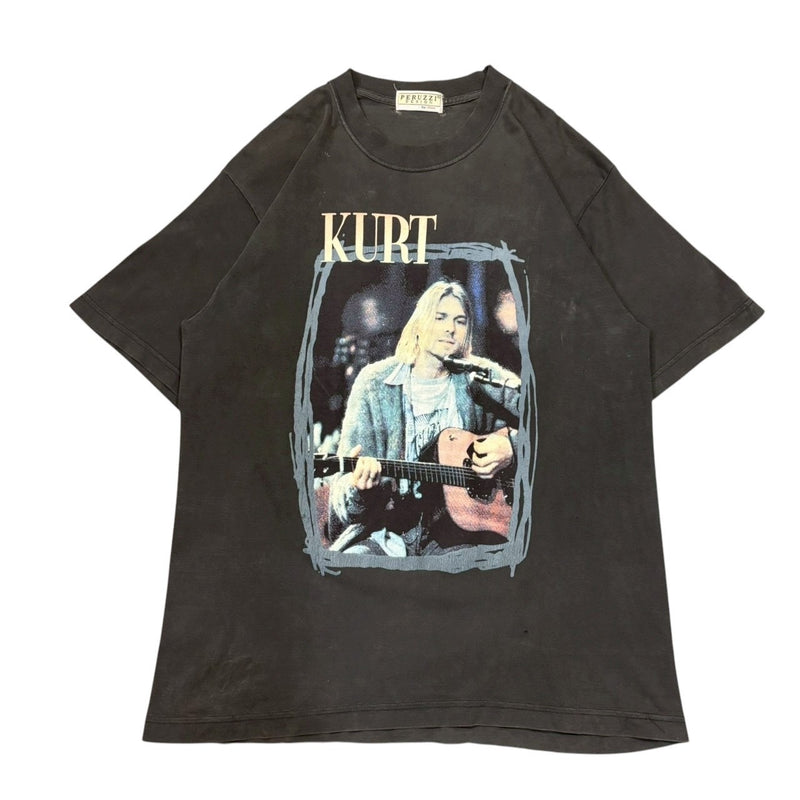 【古着Tシャツ】音学 NIRVANA "Kurt Cobain" bootleg
