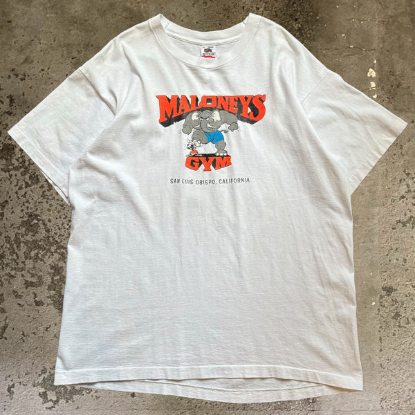 【古着Tシャツ】グッドレギュラー 90s MALONEYS GYM