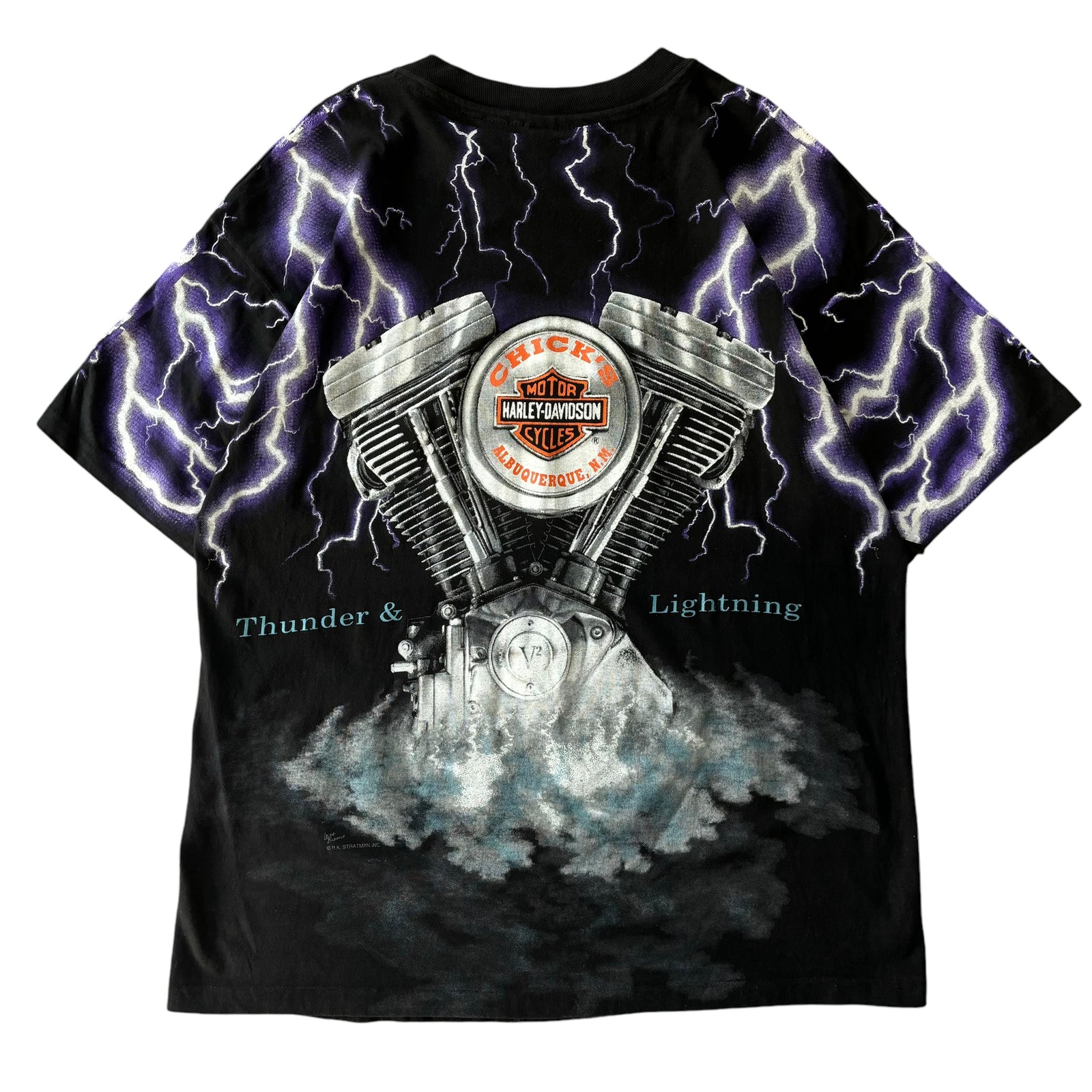 HARLEY DAVIDSON LIGHTNING THUNDER XL ロンT