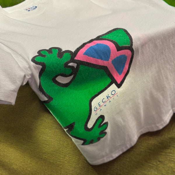 【古着Tシャツ】グッドレギュラー 80s GECKO HAWAII