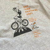 【古着Tシャツ】グッドレギュラー 90s FAT TIRE FES 2001