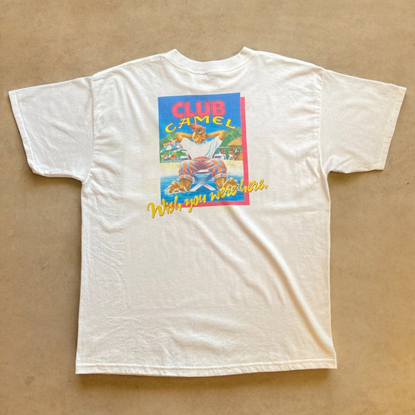 古着 92s【CLUB CAMEL】Pocket Tee