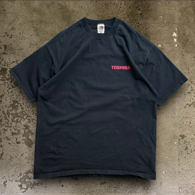 【古着Tシャツ】企業 00's TOSHIBA