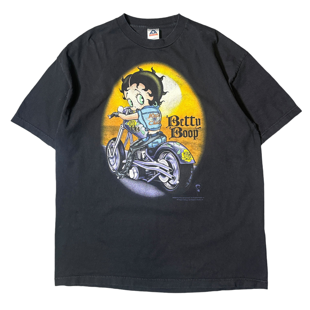 【古着】アメリカ古着キャラクターイラスト Tシャツ 黒 キャラクター – 古着屋yutori
