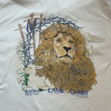 【古着Tシャツ】グッドレギュラー 90s LION LAMB CHRIST