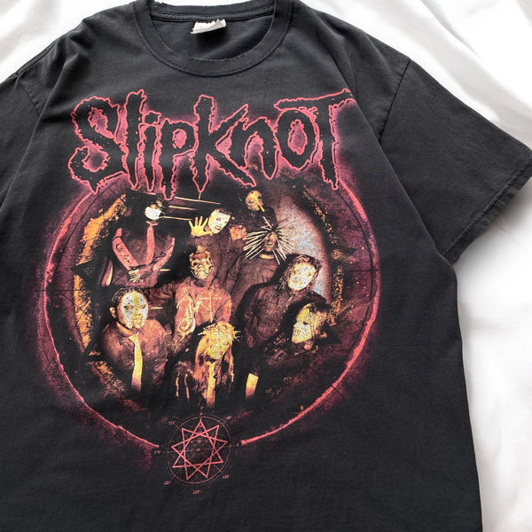 【古着Tシャツ】音楽 Slipknot "メンバーデザイン"