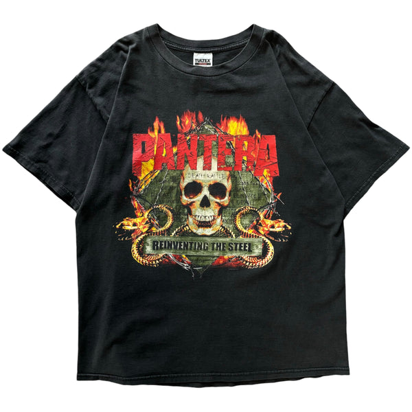 【古着Tシャツ】音楽 PANTERA "REINVENTING THE STELL" Skull Design