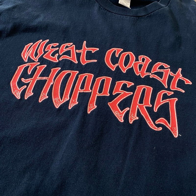 【古着Tシャツ】 企業 West Coast Choppers "NAVY"