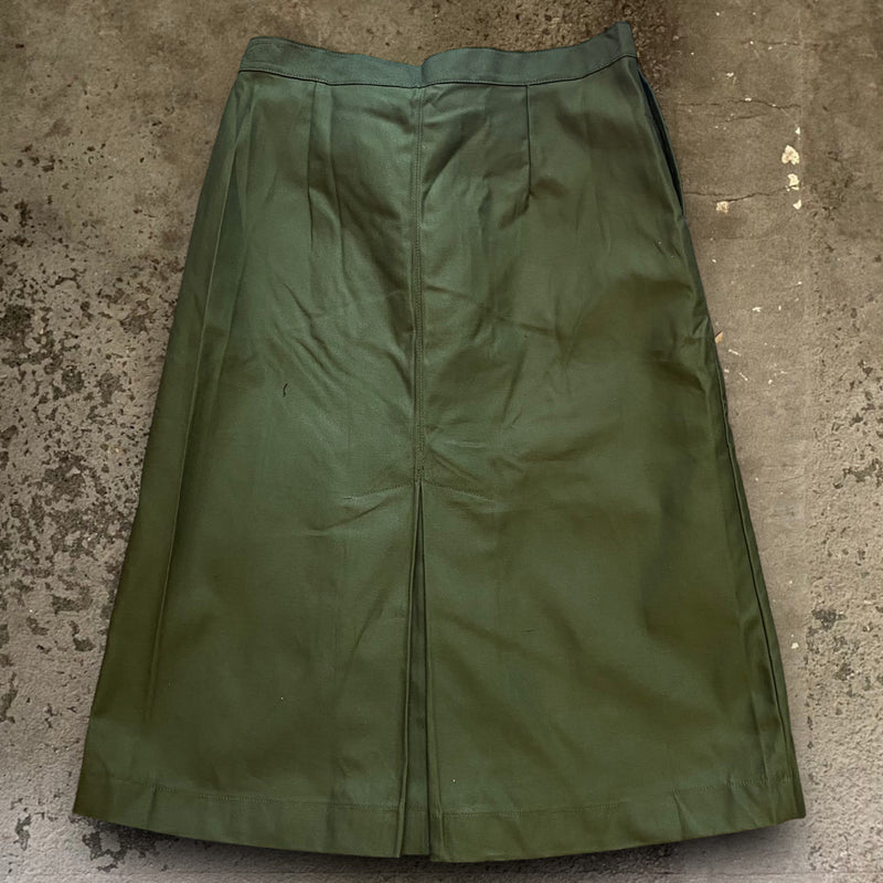 古着【swedish army M-59】military skirt