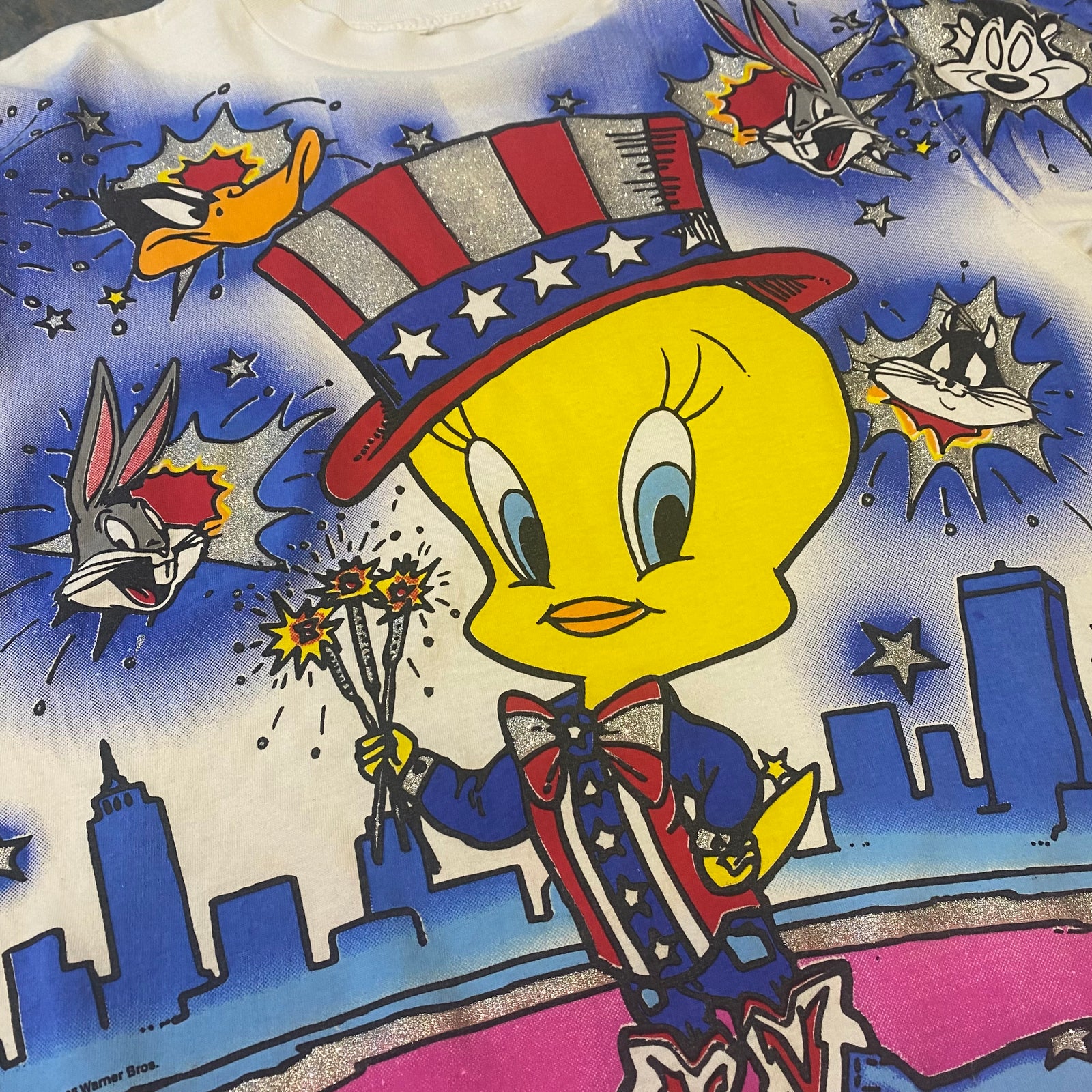 古着Tシャツ】キャラクター Looney Tunes トゥイーティー