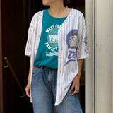 【古着Tシャツ】アニメ 1992 NOVE TAZ baseball shirt