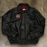【古着】Leather Jacket "Harley-Davidson"