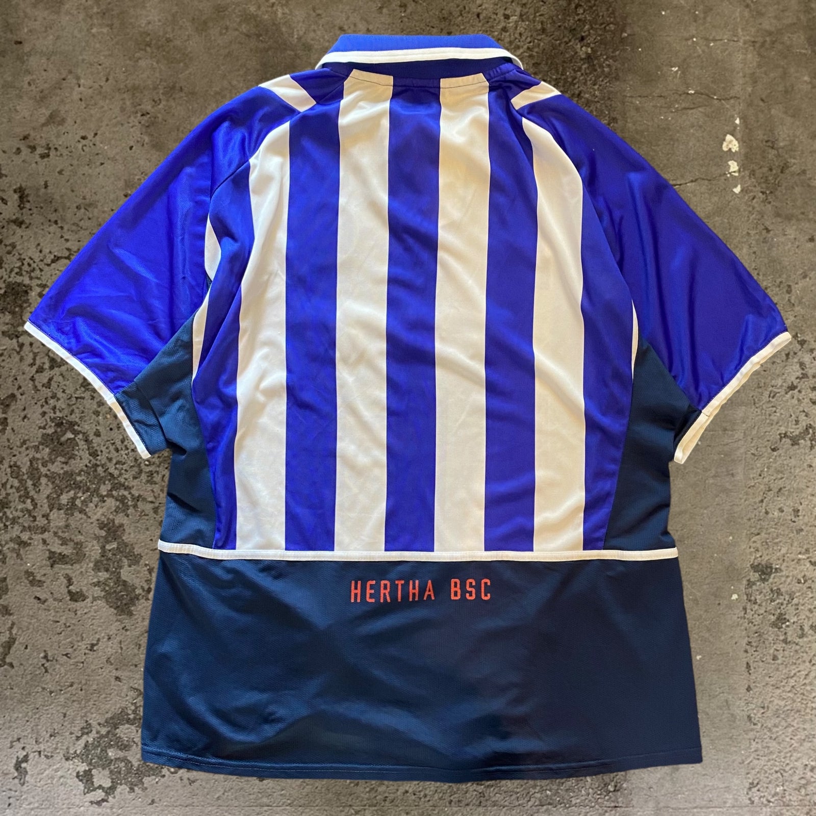 古着Tシャツ】企業 02〜03s NIKE HERTHA BERLIN BSC サッカーシャツ
