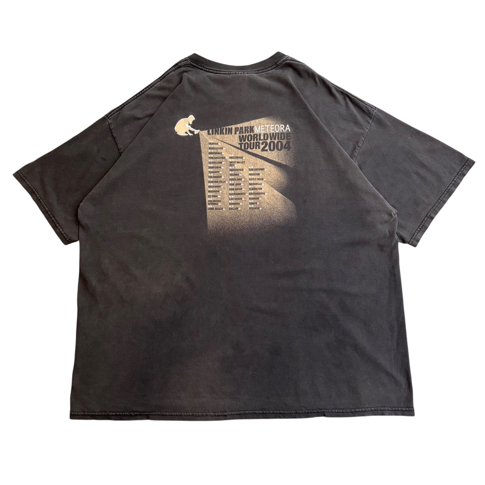 2003年　LINKIN PARK meteora ツアーTシャツ古着 LINKIN PARK 'Meteora Tee'Tシャツ メテオラ 2003年 リンキン