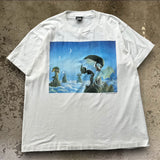 【古着Tシャツ】アート 90's Michael Whelan "THE Science Fiction BOOK CLUB"