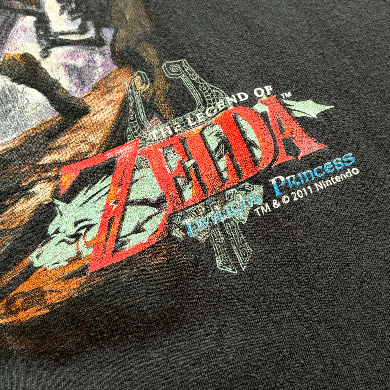 古着Tシャツ】ゲーム 00s 2011 Nintendo ZELDA 