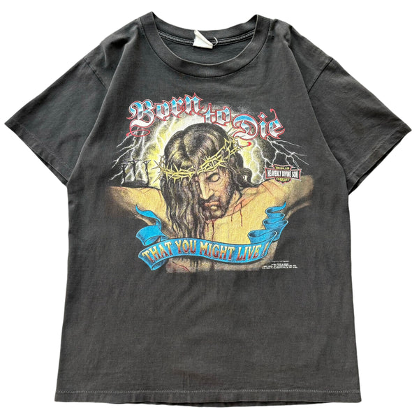 【古着Tシャツ】グッドレギュラー JESUS Born to Die THAT YOU MIGHT LIVE ! 1991