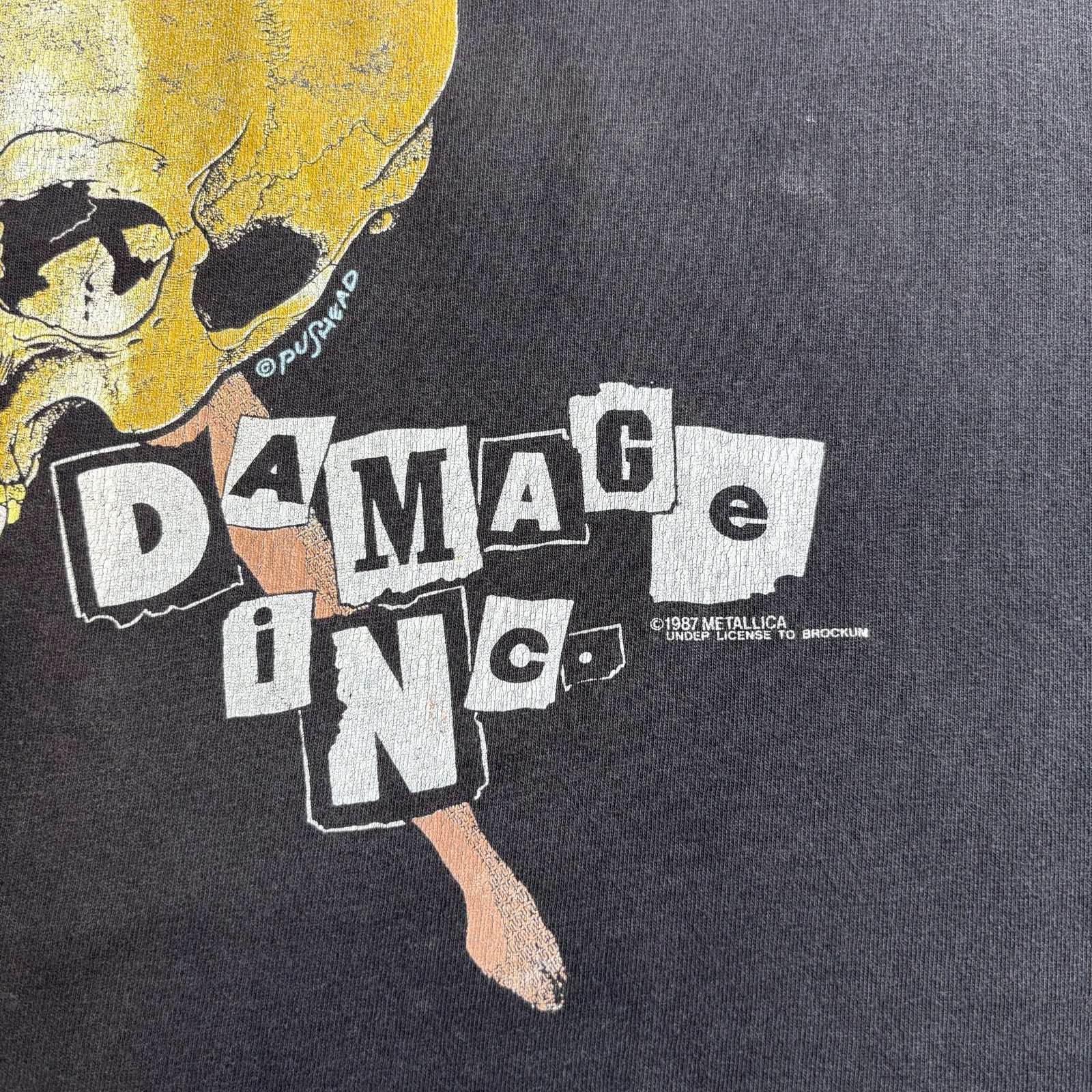 90s LLICA DAMEGE INC TOUR Tシャツ 古着Tシャツ】90's METALLICA 