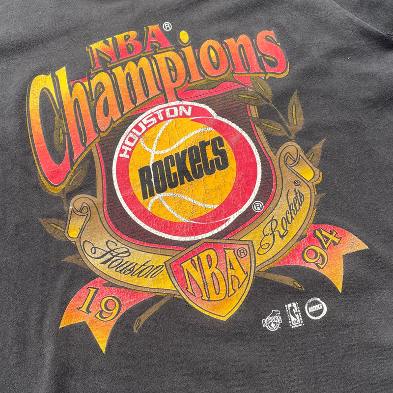 【古着Tシャツ】スポーツ 90's NBA champions "ROCKETS"