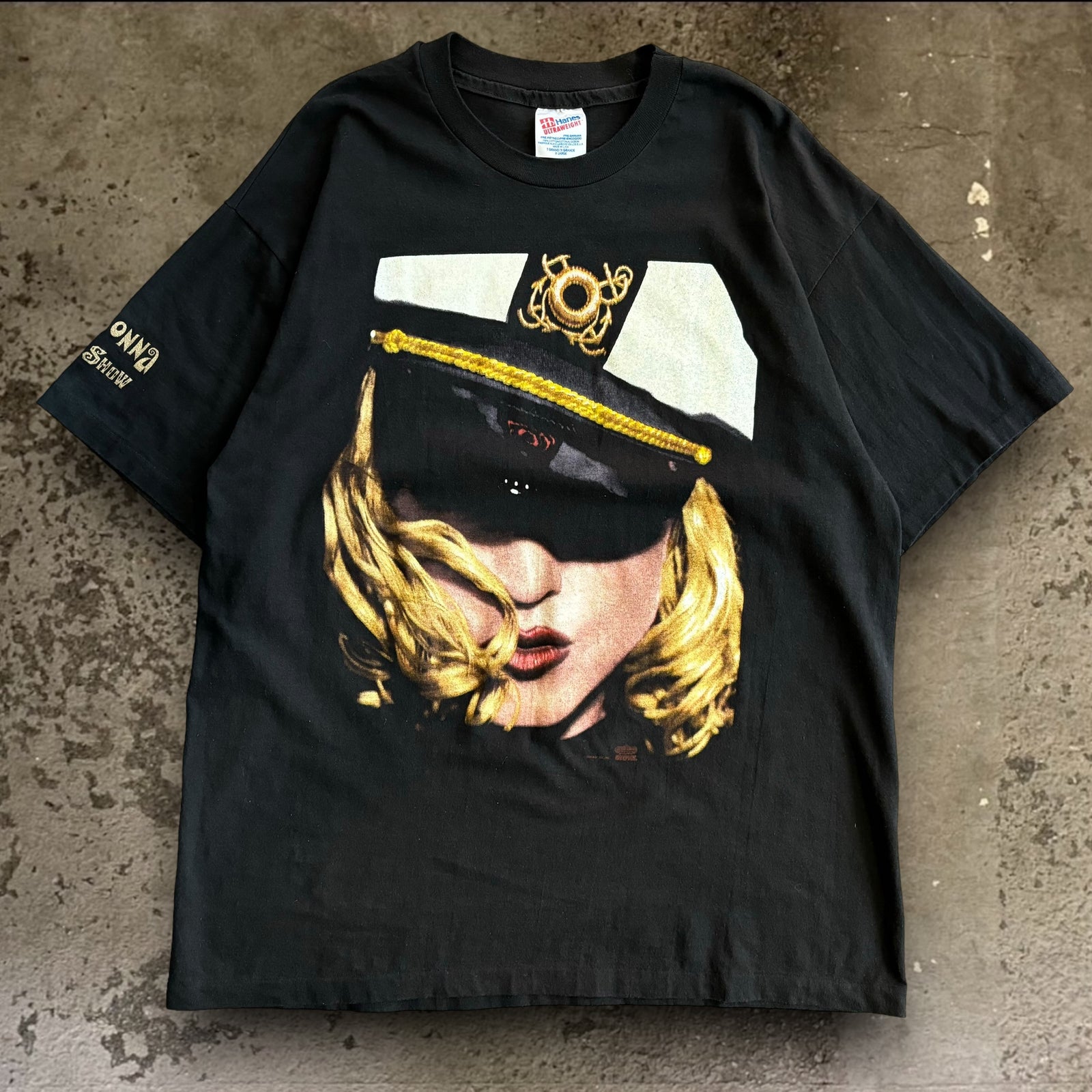 マドンナ　The Girlie Show　オフィシャル ノースリーブ Tシャツ VINTAGE ヴィンテージ 90s MADONNA GIRLIE SHOW 1993 マドンナ