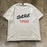 【古着Tシャツ】グッドレギュラー 90s D.A.R.E.