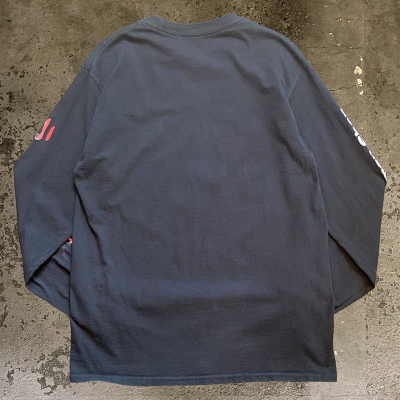 【古着Tシャツ】アニメ 00s NARUTO SHIPPUDEN ラーメン一楽 L/S TEE