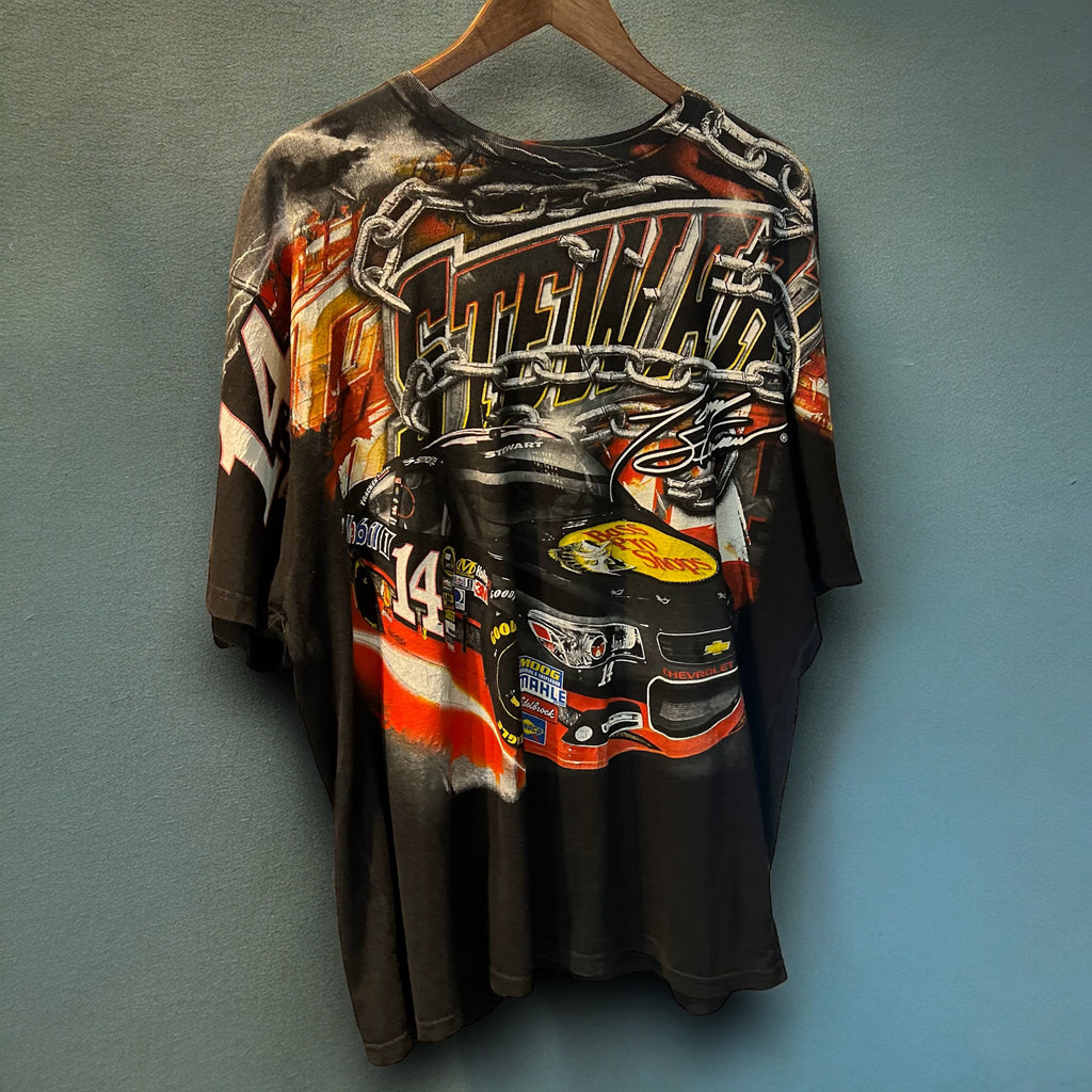 YienThot　古着　chase authentics　レーシング 古着【CHASE AUTHENTICS】NASCAR レーシングデザインTシャツ