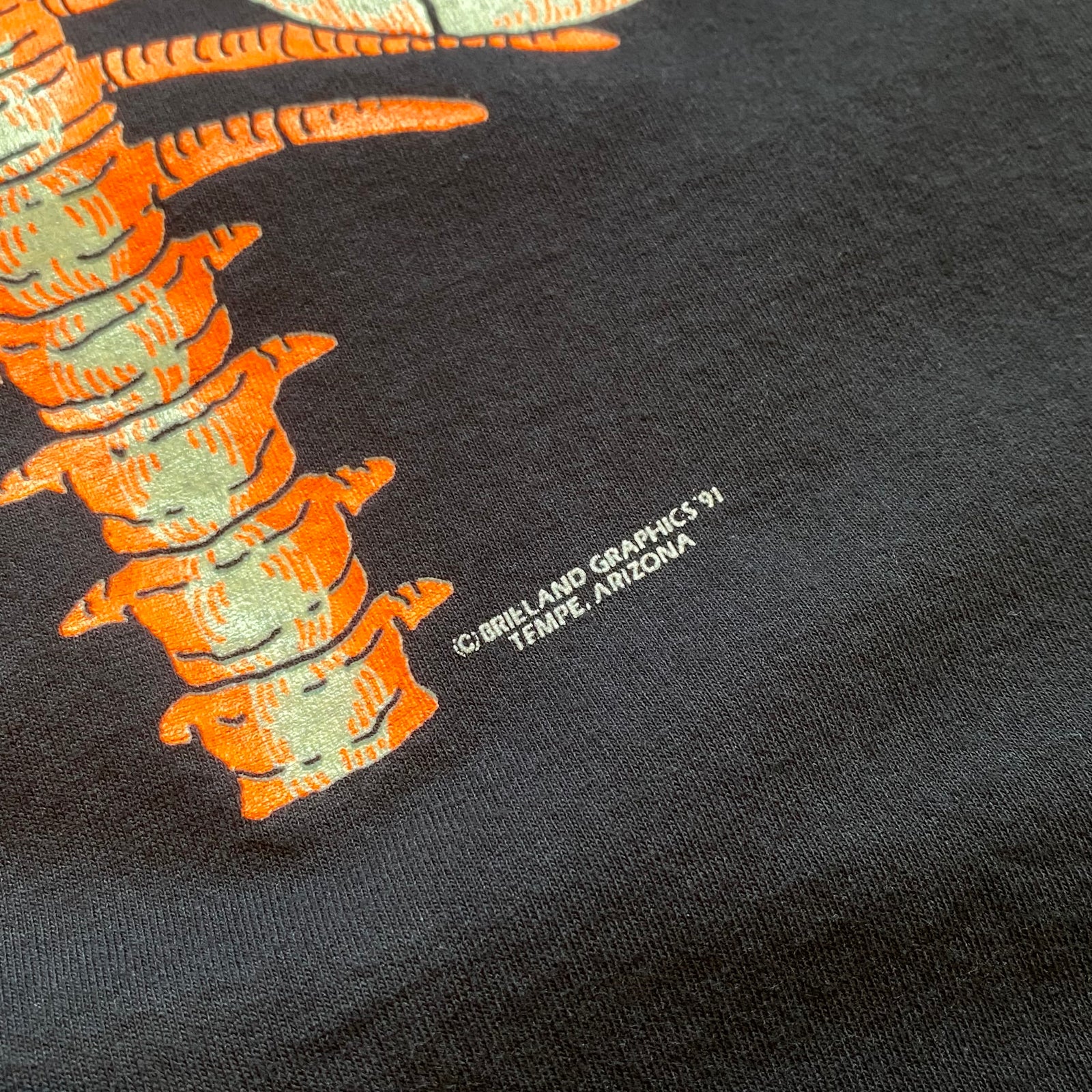 古着Tシャツ】グッドレギュラー 90s 1991 BRIELAND GRAPHICS