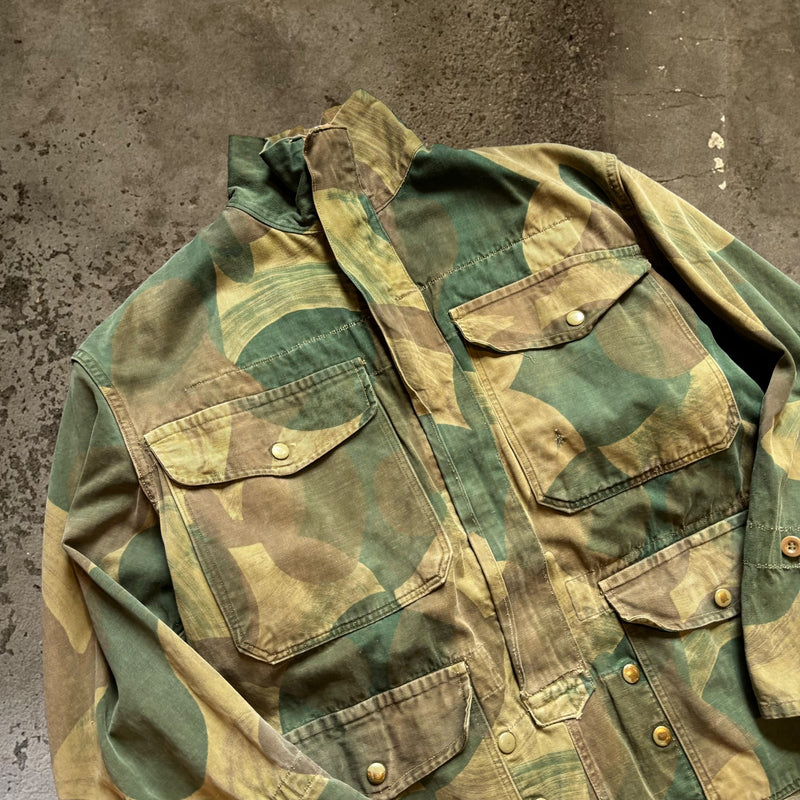 古着 50s【ミリタリー】ベルギー軍 カモフラージュジャケット