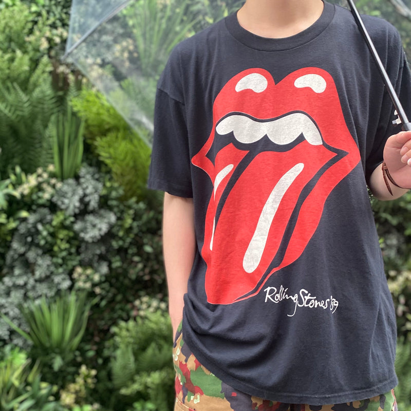 【古着Tシャツ】音楽 89s Rolling Stones "NORTH AMERICAN TOUR"