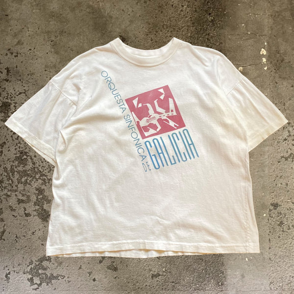 【古着Tシャツ】グッドレギュラー　90s "ORQUESTA SINFONICA DE GALCIA"