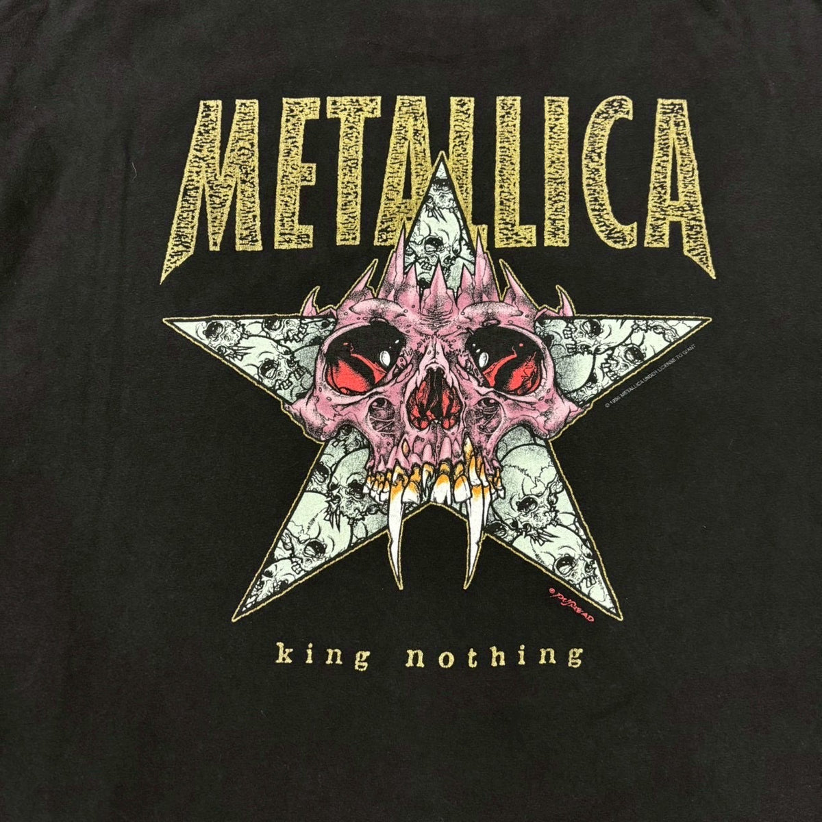 雰囲気◎1996 LLICA King Nothing Tシャツ XL 雰囲気◎1996 LLICA King Nothing Tシャツ XL Amazon.com: Metallica T