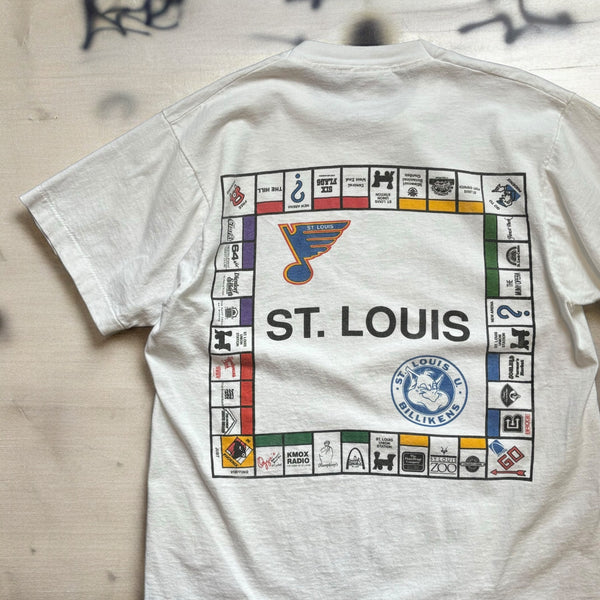 【古着Tシャツ】グッドレギュラー 90s ST.LOUIS MONOPOLY