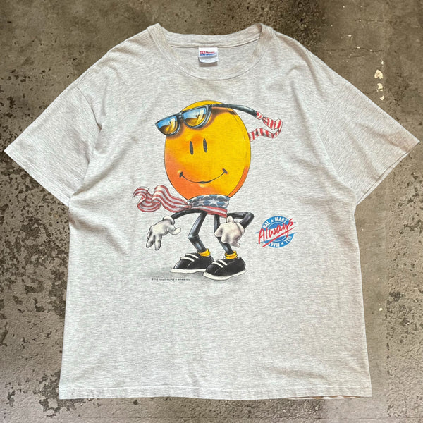 【古着Tシャツ】グッドレギュラー 90s WAL MART ALYAYS スマイル