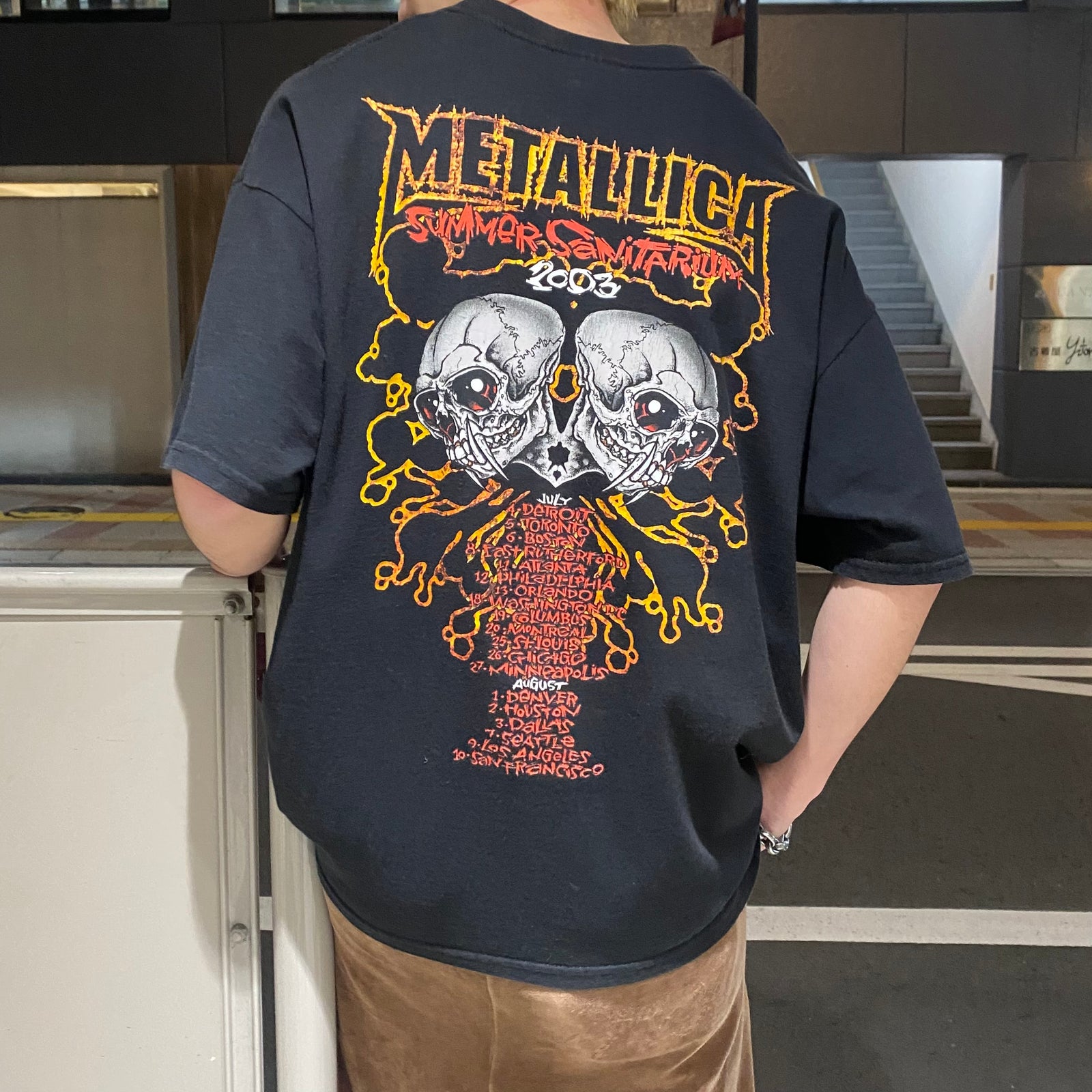 古着Tシャツ】音楽 METALLICA Summer Sanitarium Tour 2003