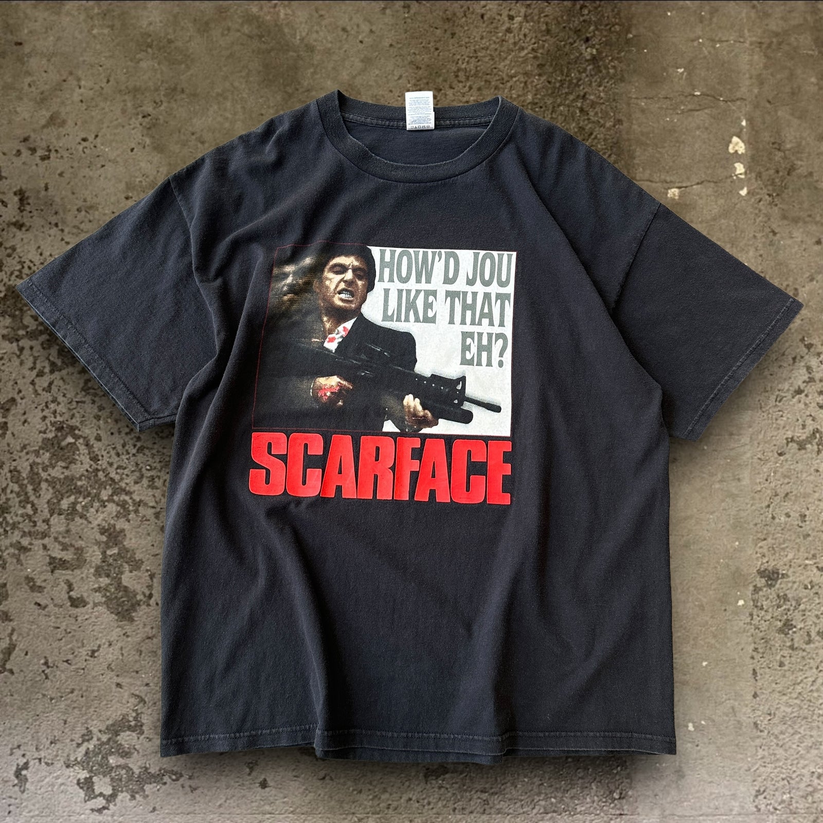 【古着Tシャツ】映画 00s DELTA SACARFACE｜ヴィンテージ（古着）専門通販ショップ古着屋Yutori