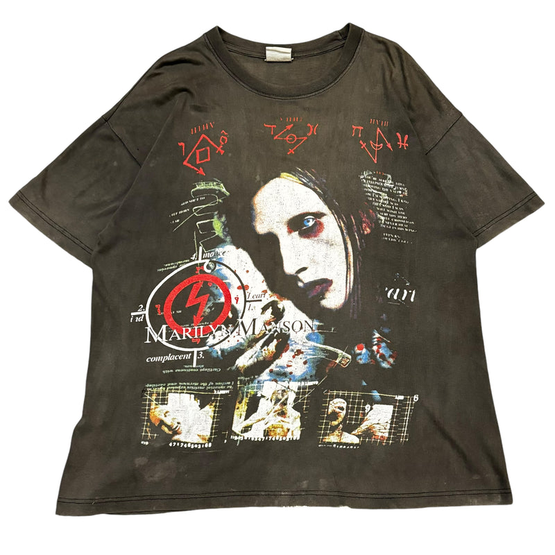 【古着Tシャツ】音楽 Marilyn Manson " bootleg"