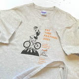 【古着Tシャツ】グッドレギュラー 90s FAT TIRE FES 2001