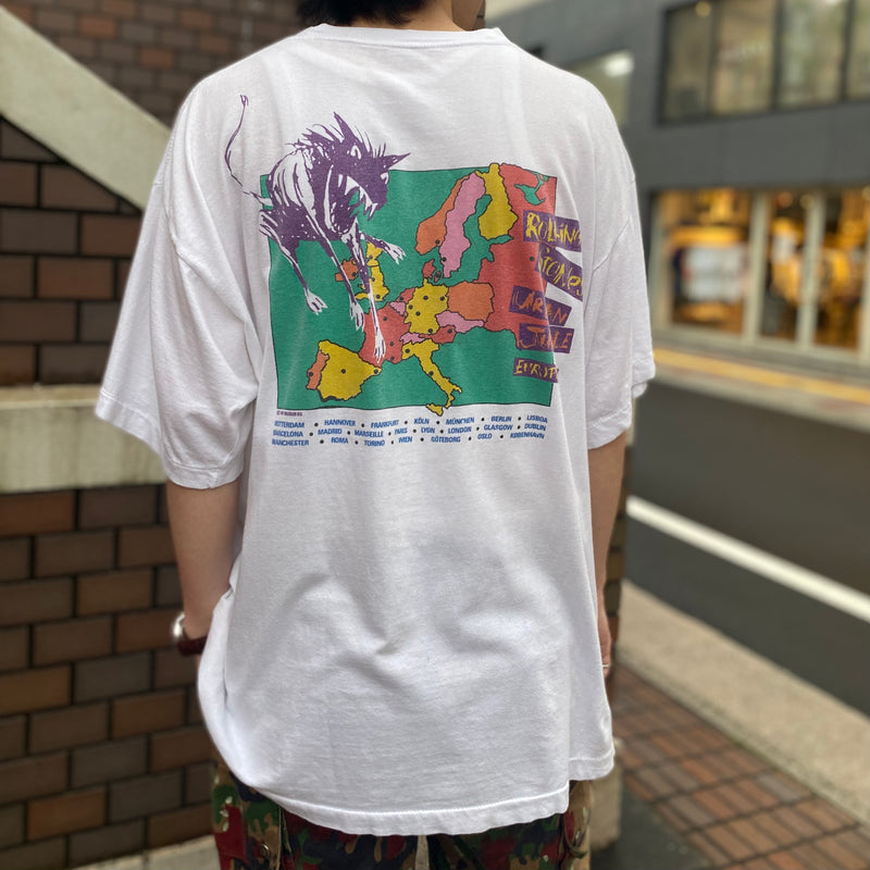 【古着Tシャツ】音楽 90s ROLLING STONES "URBAN JUNGLE EUROPE TOUR"