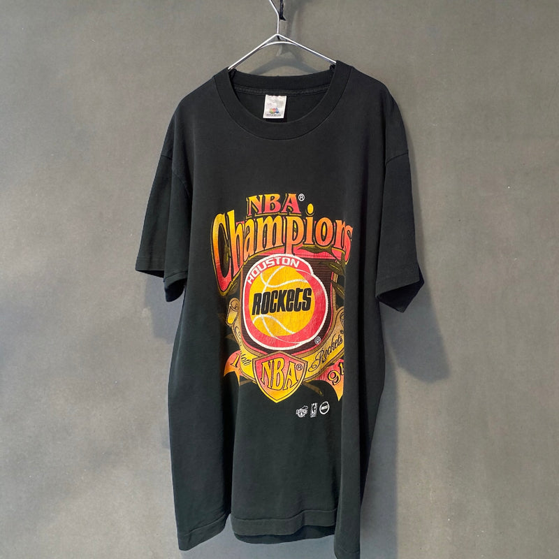 【古着Tシャツ】スポーツ 90's NBA champions "ROCKETS"