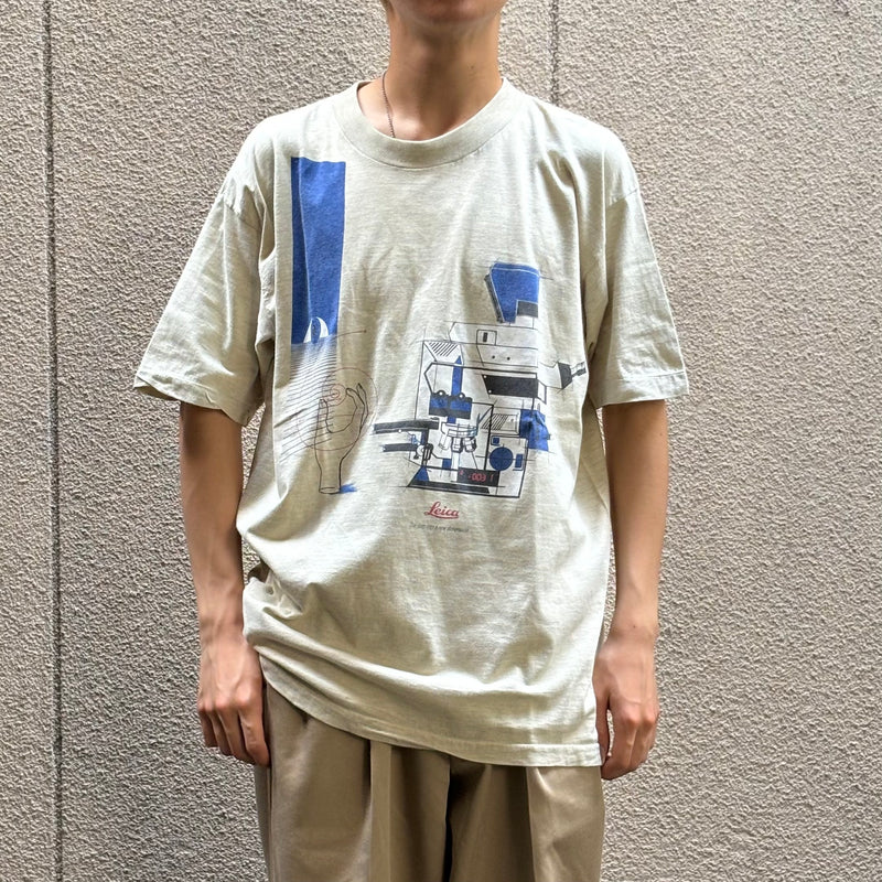 【古着Tシャツ】企業 90s LAICA 企業デザイン