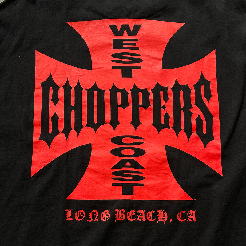 【古着Tシャツ】企業 West Coast Choppers "Fire Pattern"